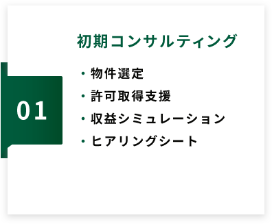 初期コンサルティング